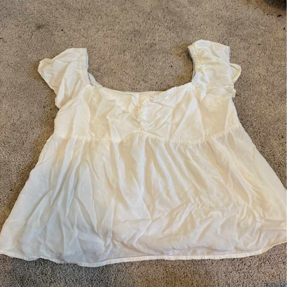Elegant White Women's Blouse